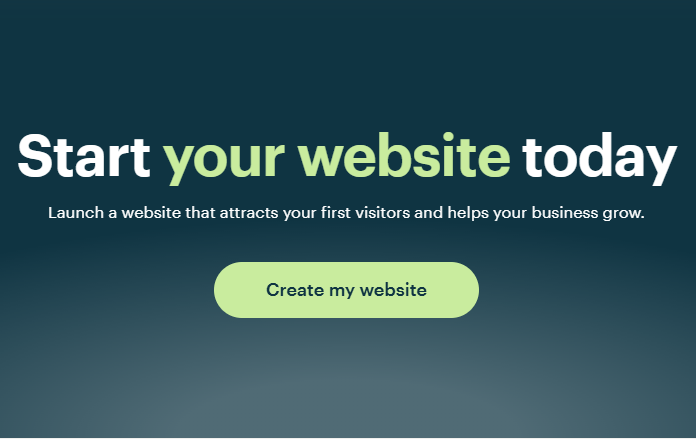 Webnode Sign Up